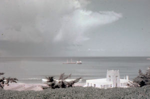 Playa grande foto antigua