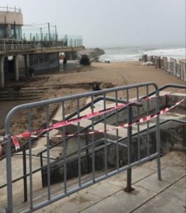 #BASTADECEMENTO playa grande